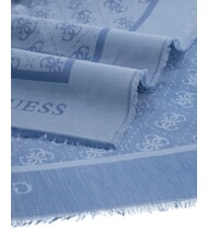 GUESS JACQUARD Sciarpa monogramma placid blue - Sciarpe - 2
