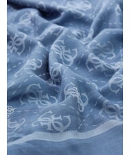 GUESS JACQUARD Sciarpa monogramma placid blue - Sciarpe - 3