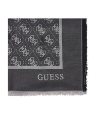 GUESS JACQUARD Sciarpa monogramma NERO - Sciarpe - 3