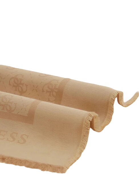 JACQUARD Sciarpa monogramma BEIGE - Sciarpe