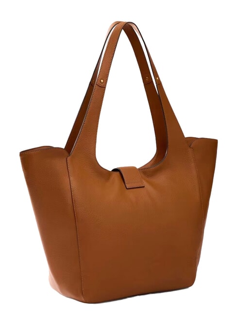 CAMDEN Borsa shopping, a spalla COGNAC - Borse Donna