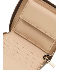 GUESS COLEEN Portafoglio compatto, ziparound LATTE LOGO - Portafogli Donna - 4