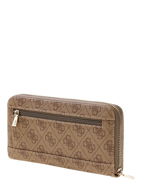 COLEEN Portafoglio large, ziparound LATTE LOGO - Portafogli Donna