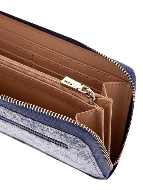 LINDSEY Portafoglio large, ziparound slate logo - Portafogli Donna