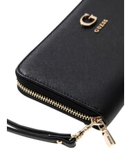 GUESS COLEEN Portafoglio large, ziparound NERO - Portafogli Donna - 5