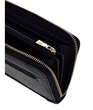 GUESS LINDSEY Portafoglio large, ziparound coal - Portafogli Donna - 4