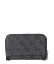 GUESS LINDSEY Portafoglio medio, ziparound coal - Portafogli Donna - 2