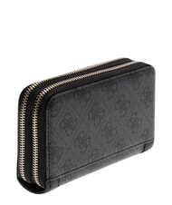 GUESS LINDSEY Portafoglio medio, ziparound coal - Portafogli Donna - 3