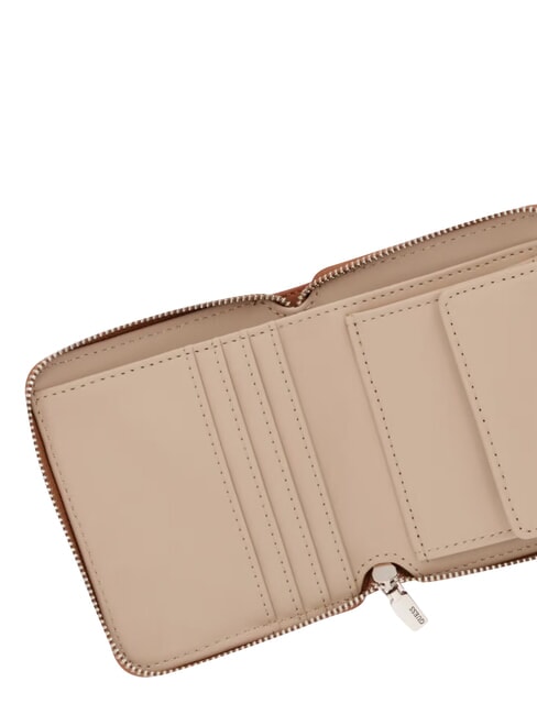 COLEEN Portafoglio compatto, ziparound caramel - Portafogli Donna