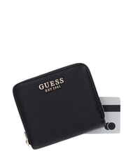 GUESS COLEEN Portafoglio compatto, ziparound NERO - Portafogli Donna - 4