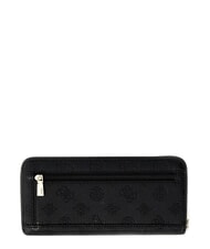 GUESS ELLA Portafoglio large, ziparound black logo - Portafogli Donna - 2