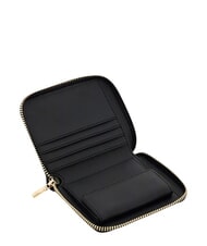 GUESS ELLA Portafoglio compatto, ziparound black logo - Portafogli Donna - 4