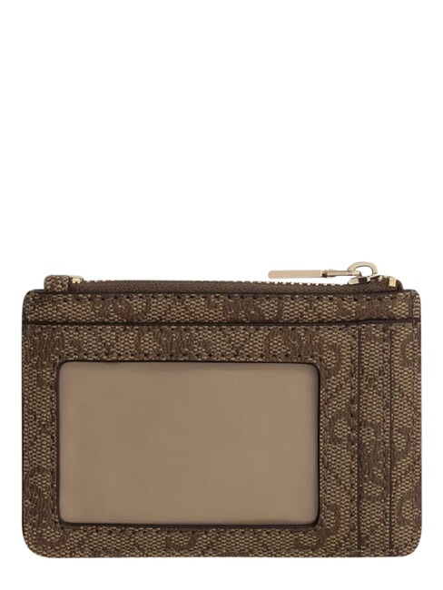 LAUREL 2 Portacarte con portamonete LATTE LOGO - Portafogli Donna