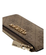 GUESS LAUREL 2 Portacarte con portamonete LATTE LOGO - Portafogli Donna - 4