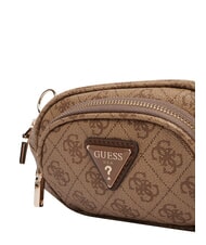 GUESS LATONA Marsupio portabilit&agrave; a tracolla LATTE LOGO - Marsupi - 5