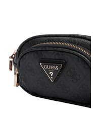 GUESS LATONA Marsupio portabilit&agrave; a tracolla coal - Marsupi - 5