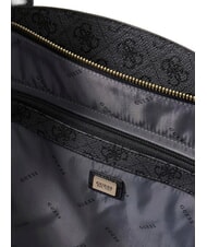 GUESS LINDSEY Borsa a spalla coal - Borse Donna - 4