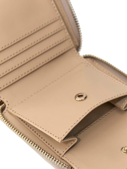 LAUREL 2  Portafoglio zip around piccolo BEIGE - Portafogli Donna