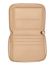 GUESS LAUREL 2 Portafoglio piccolo zip around bone logo - Portafogli Donna - 2