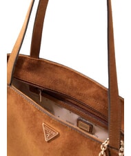 GUESS DEVON Borsa a spalla, con tracolla COGNAC - Borse Donna - 3