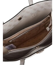 GUESS MERIDIAN 2 Borsa a spalla bone logo - Borse Donna - 4