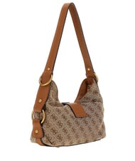GUESS CAMDEN 4G Borsa a spalla latte logo/cognac - Borse Donna - 2