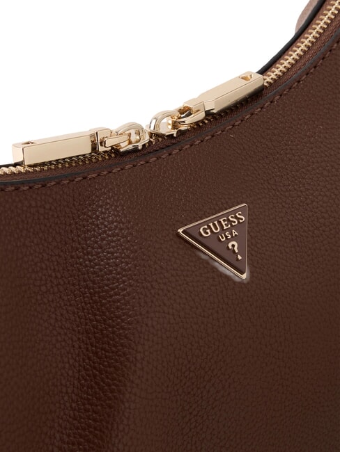 PETRA Borsa large a spalla chocolate - Borse Donna