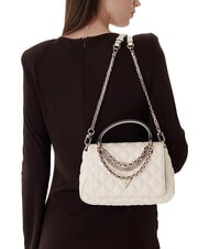 GUESS GIULLY 2 Borsetta a mano, con tracolla OFFWHITE - Borse Donna - 2