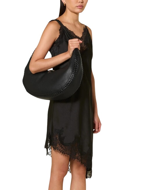PETRA Borsa large a spalla NERO - Borse Donna
