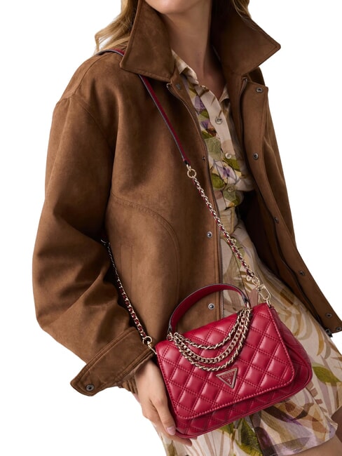 GIULLY 2 Borsetta a mano, con tracolla dark cherry - Borse Donna