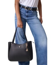 GUESS GILDA Borsa shopping a spalla NERO - Borse Donna - 2