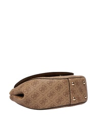 GUESS COLEEN Borsa a spalla LATTE LOGO - Borse Donna - 5