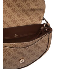GUESS COLEEN Borsa a spalla LATTE LOGO - Borse Donna - 7