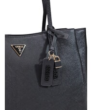 GUESS NOELLE 2 Borsa shopping a spalla NERO - Borse Donna - 5