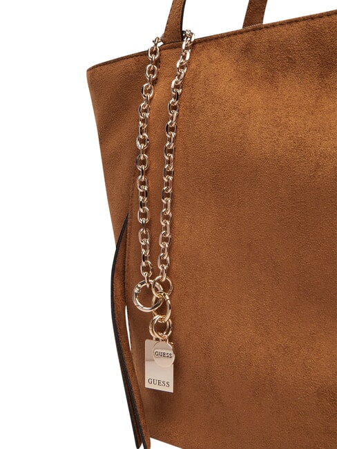 DEVON Borsa shopping a spalla COGNAC - Borse Donna