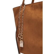 GUESS DEVON Borsa shopping a spalla COGNAC - Borse Donna - 6
