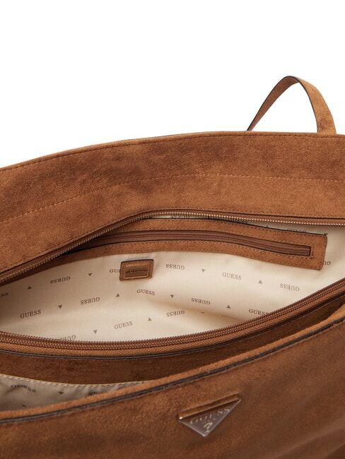 DEVON Borsa shopping a spalla COGNAC - Borse Donna