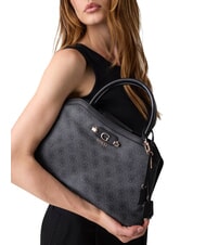 GUESS LINDSEY Borsa a mano, con tracolla coal - Borse Donna - 4