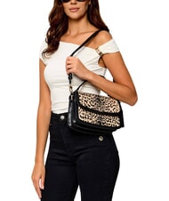 GUESS AUDREY                                   Borsa a mano con tracolla, in pelle leopard - Borse Donna - 3
