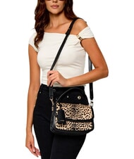 GUESS AUDREY                                   Borsa a mano con tracolla, in pelle leopard - Borse Donna - 4