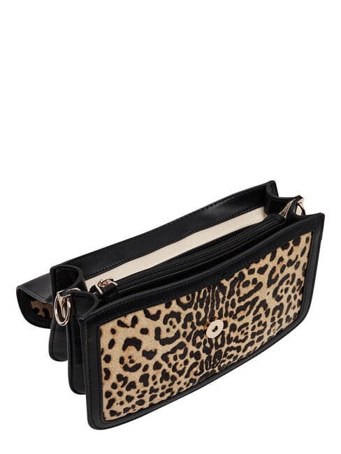 AUDREY                                   Borsa a mano con tracolla, in pelle leopard - Borse Donna