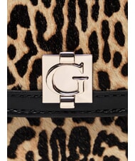 GUESS AUDREY                                   Borsa a mano con tracolla, in pelle leopard - Borse Donna - 8