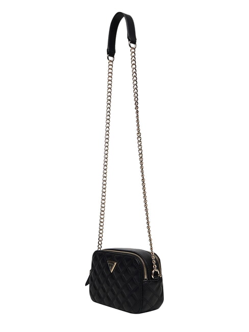 GIULLY 2 Borsa camera case trapuntata a tracolla NERO - Borse Donna