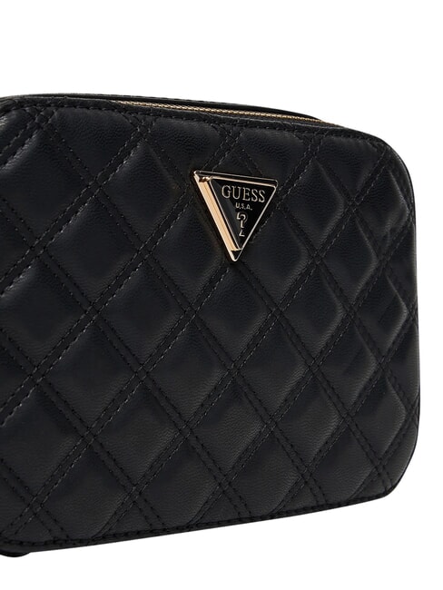 GIULLY 2 Borsa camera case trapuntata a tracolla NERO - Borse Donna