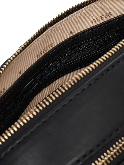 GIULLY 2 Borsa camera case trapuntata a tracolla NERO - Borse Donna