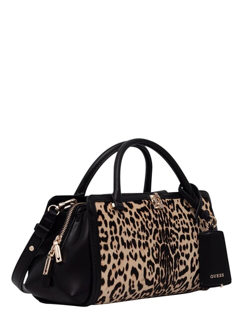 AUDREY                                   Borsa a mano con tracolla, in pelle leopard - Borse Donna