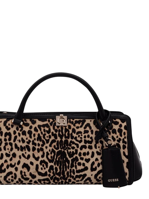 AUDREY                                   Borsa a mano con tracolla, in pelle leopard - Borse Donna