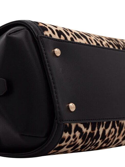AUDREY                                   Borsa a mano con tracolla, in pelle leopard - Borse Donna