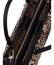 GUESS AUDREY                                   Borsa a mano con tracolla, in pelle leopard - Borse Donna - 6