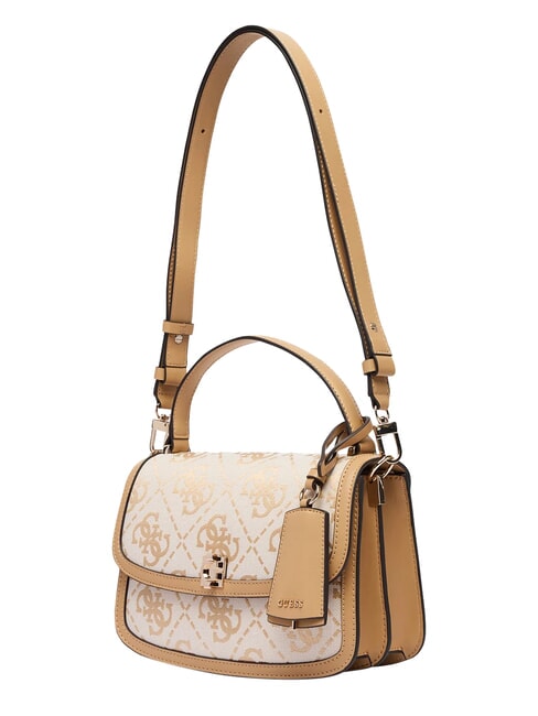 AUDREY                                   Borsa a mano, con tracolla beige logo - Borse Donna